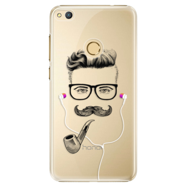Plastové puzdro iSaprio - Man With Headphones 01 - Huawei Honor 8 Lite