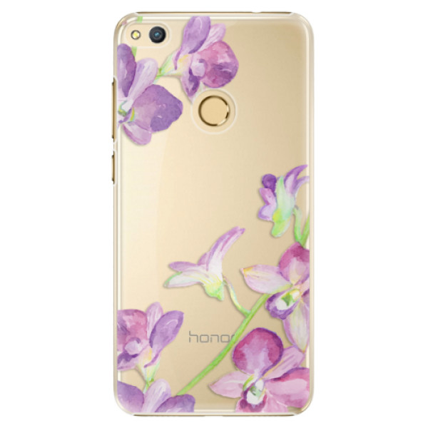 Plastové puzdro iSaprio - Purple Orchid - Huawei Honor 8 Lite