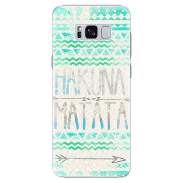 Plastové puzdro iSaprio - Hakuna Matata Green - Samsung Galaxy S8