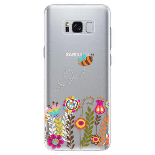 Plastové puzdro iSaprio - Bee 01 - Samsung Galaxy S8 Plus