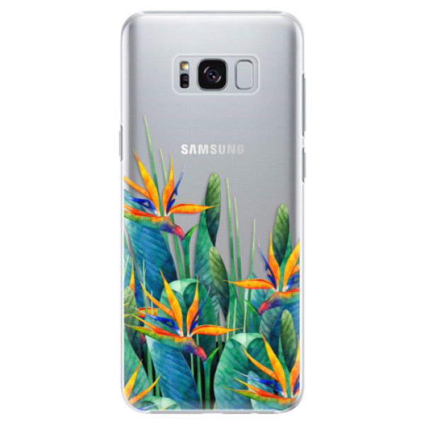 Plastové puzdro iSaprio - Exotic Flowers - Samsung Galaxy S8 Plus
