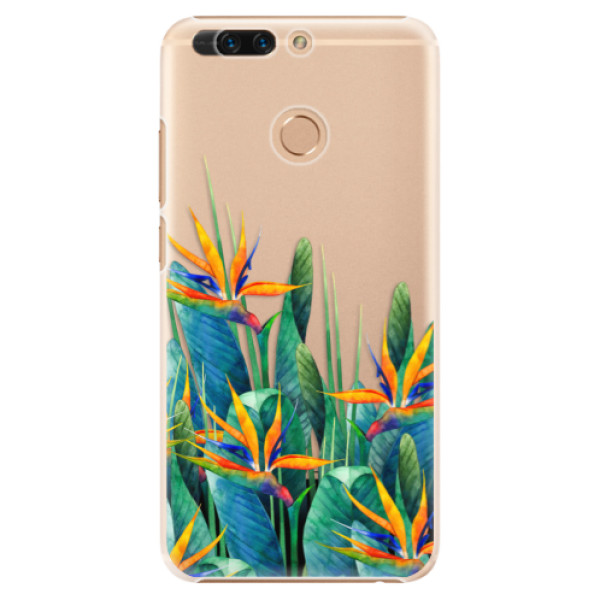 Plastové puzdro iSaprio - Exotic Flowers - Huawei Honor 8 Pro