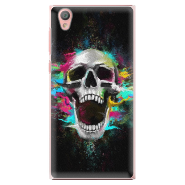 Plastové puzdro iSaprio - Skull in Colors - Sony Xperia L1