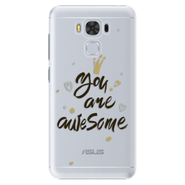 Plastové puzdro iSaprio - You Are Awesome - black - Asus ZenFone 3 Max ZC553KL