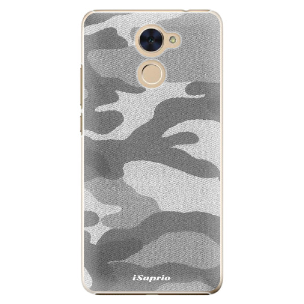 Plastové puzdro iSaprio - Gray Camuflage 02 - Huawei Y7 / Y7 Prime