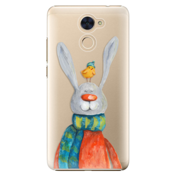 Plastové puzdro iSaprio - Rabbit And Bird - Huawei Y7 / Y7 Prime