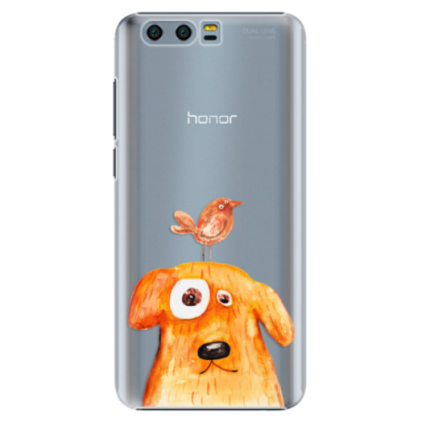Plastové puzdro iSaprio - Dog And Bird - Huawei Honor 9