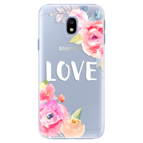 Plastové puzdro iSaprio - Love - Samsung Galaxy J3 2017