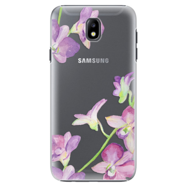 Plastové puzdro iSaprio - Purple Orchid - Samsung Galaxy J7 2017