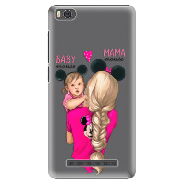 Plastové puzdro iSaprio - Mama Mouse Blond and Girl - Xiaomi Mi4C