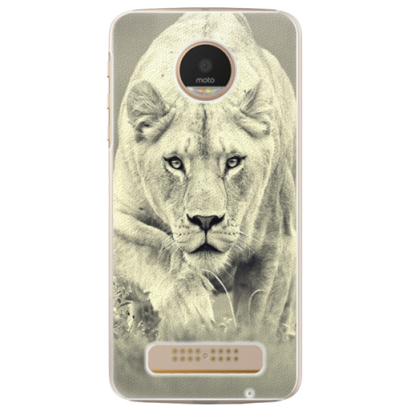 Plastové puzdro iSaprio - Lioness 01 - Lenovo Moto Z Play