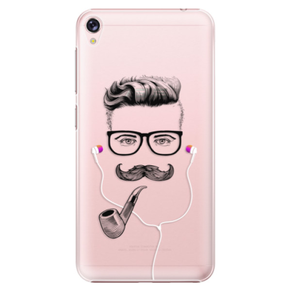 Plastové puzdro iSaprio - Man With Headphones 01 - Asus ZenFone Live ZB501KL