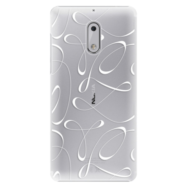 Plastové puzdro iSaprio - Fancy - white - Nokia 6