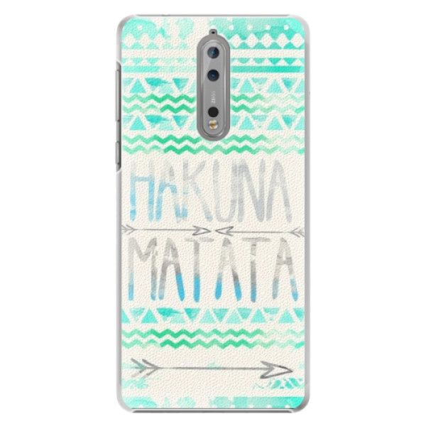 Plastové puzdro iSaprio - Hakuna Matata Green - Nokia 8