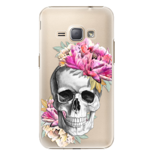 Plastové puzdro iSaprio - Pretty Skull - Samsung Galaxy J1 2016