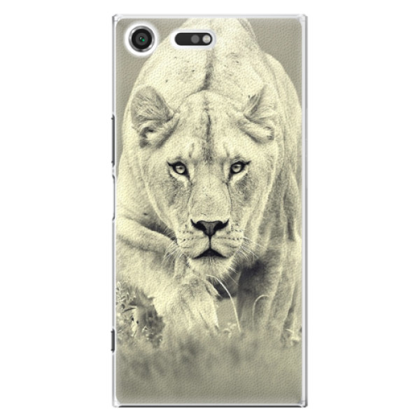 Plastové puzdro iSaprio - Lioness 01 - Sony Xperia XZ Premium