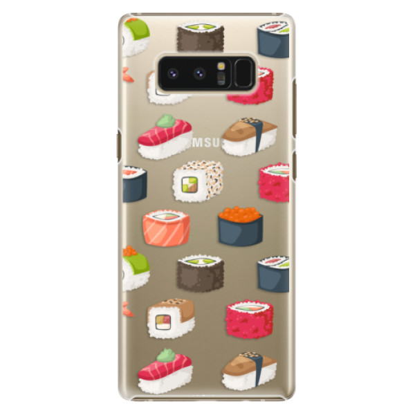 Plastové puzdro iSaprio - Sushi Pattern - Samsung Galaxy Note 8