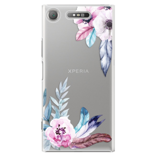 Plastové puzdro iSaprio - Flower Pattern 04 - Sony Xperia XZ1