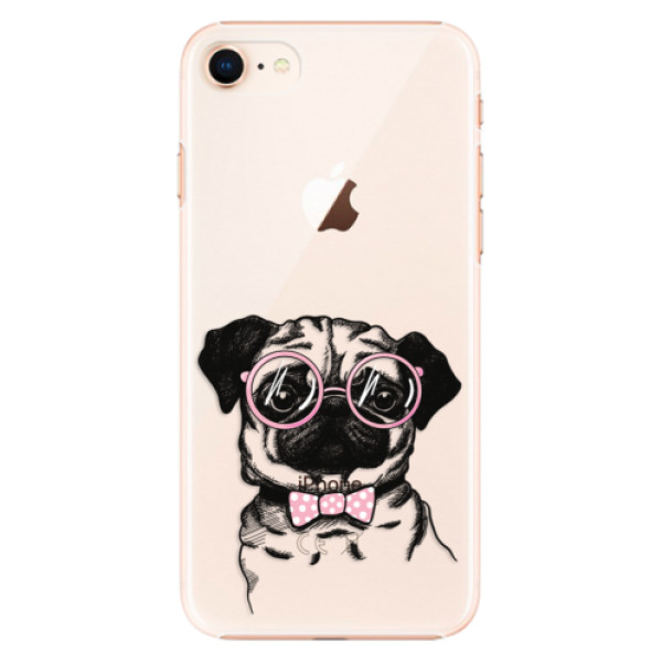 Plastové puzdro iSaprio - The Pug - iPhone 8