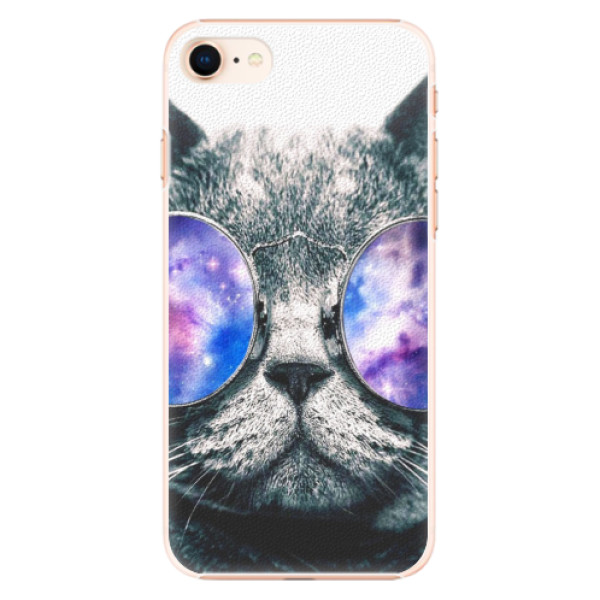 Plastové puzdro iSaprio - Galaxy Cat - iPhone 8