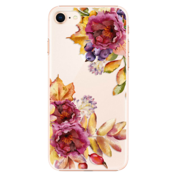 Plastové puzdro iSaprio - Fall Flowers - iPhone 8