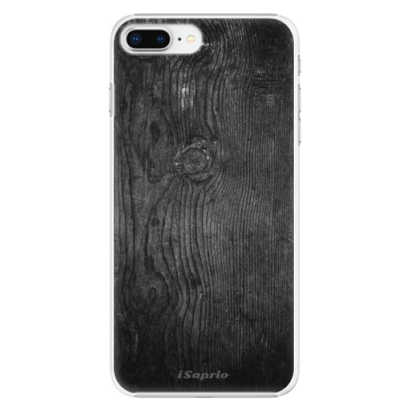 Plastové puzdro iSaprio - Black Wood 13 - iPhone 8 Plus