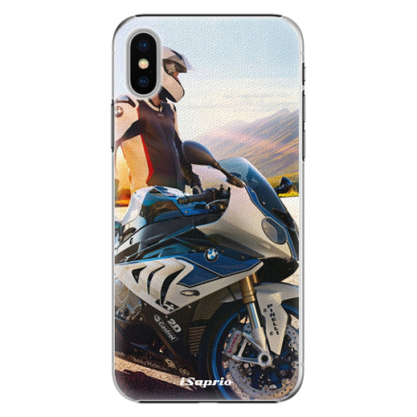 Plastové puzdro iSaprio - Motorcycle 10 - iPhone X
