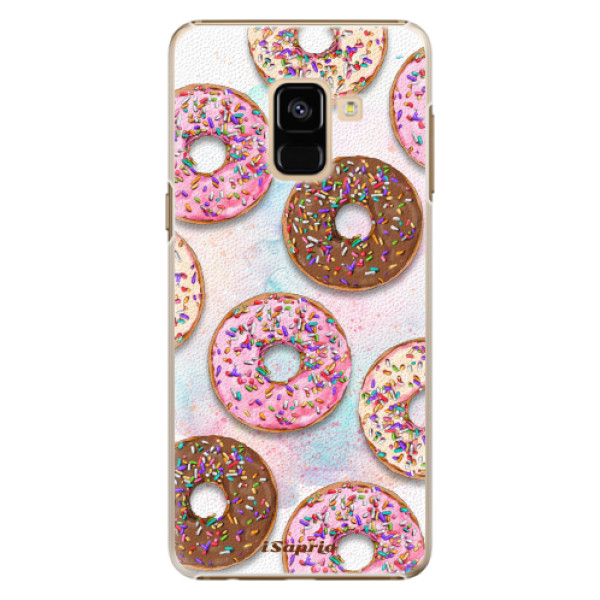Plastové puzdro iSaprio - Donuts 11 - Samsung Galaxy A8 2018