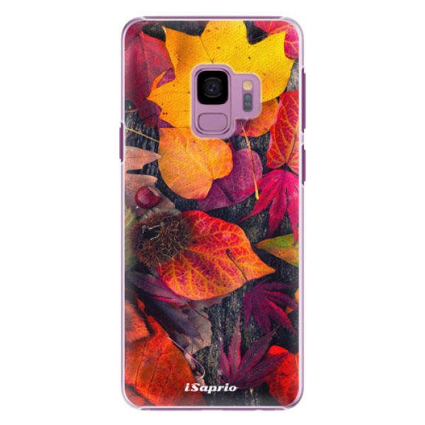 Plastové puzdro iSaprio - Autumn Leaves 03 - Samsung Galaxy S9