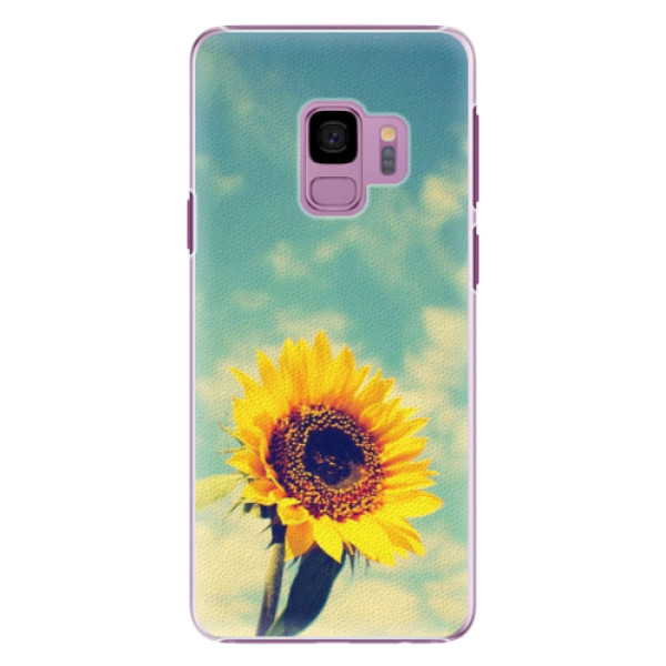 Plastové puzdro iSaprio - Sunflower 01 - Samsung Galaxy S9