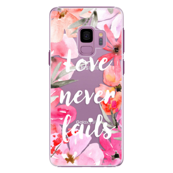 Plastové puzdro iSaprio - Love Never Fails - Samsung Galaxy S9