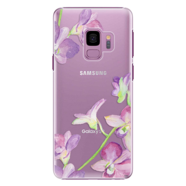 Plastové puzdro iSaprio - Purple Orchid - Samsung Galaxy S9