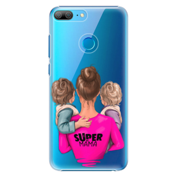 Plastové puzdro iSaprio - Super Mama - Two Boys - Huawei Honor 9 Lite