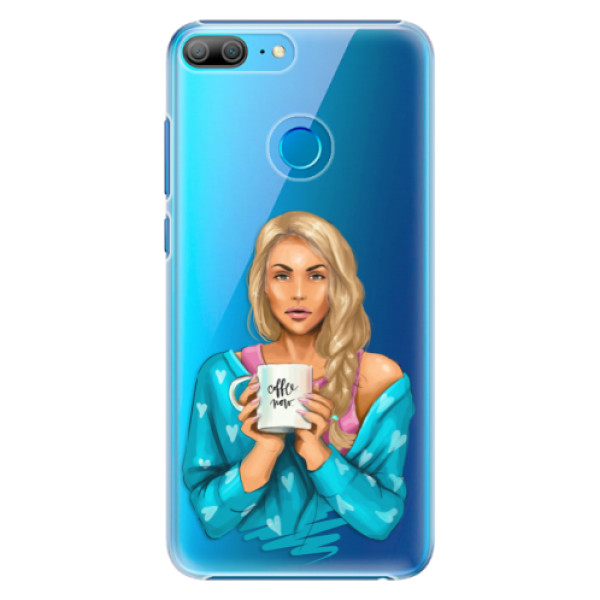 Plastové puzdro iSaprio - Coffe Now - Blond - Huawei Honor 9 Lite
