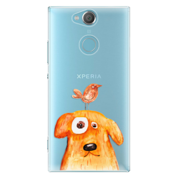 Plastové puzdro iSaprio - Dog And Bird - Sony Xperia XA2