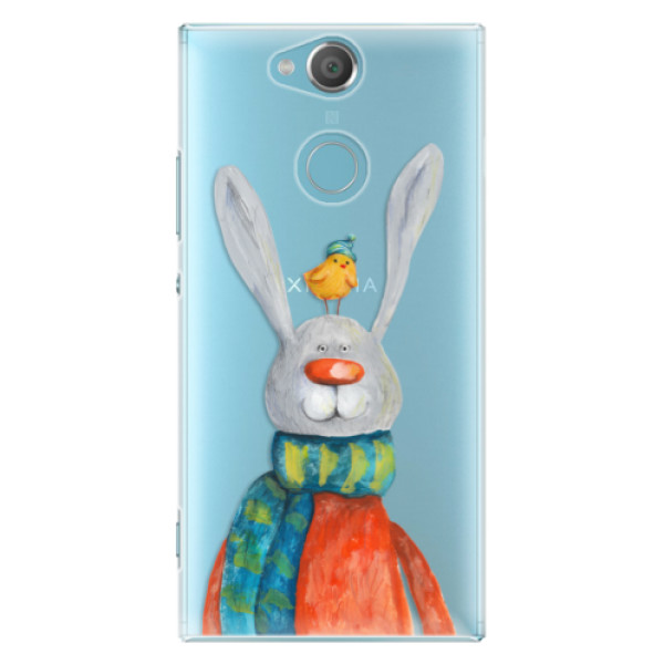 Plastové puzdro iSaprio - Rabbit And Bird - Sony Xperia XA2