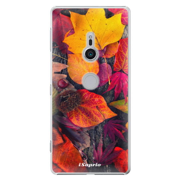 Plastové puzdro iSaprio - Autumn Leaves 03 - Sony Xperia XZ2