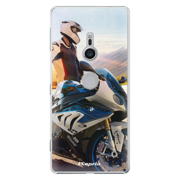 Plastové puzdro iSaprio - Motorcycle 10 - Sony Xperia XZ2