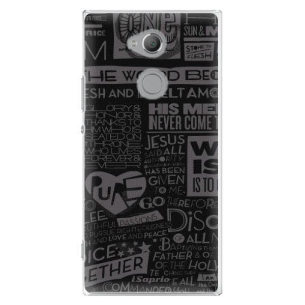 Plastové puzdro iSaprio - Text 01 - Sony Xperia XA2 Ultra