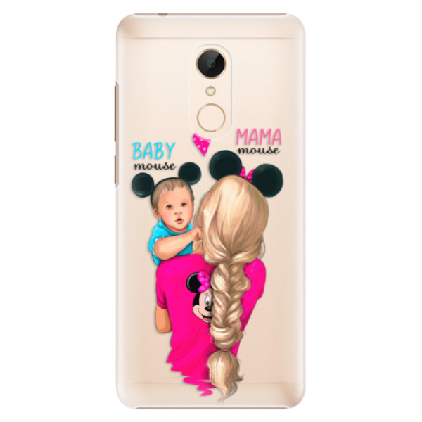 Plastové puzdro iSaprio - Mama Mouse Blonde and Boy - Xiaomi Redmi 5