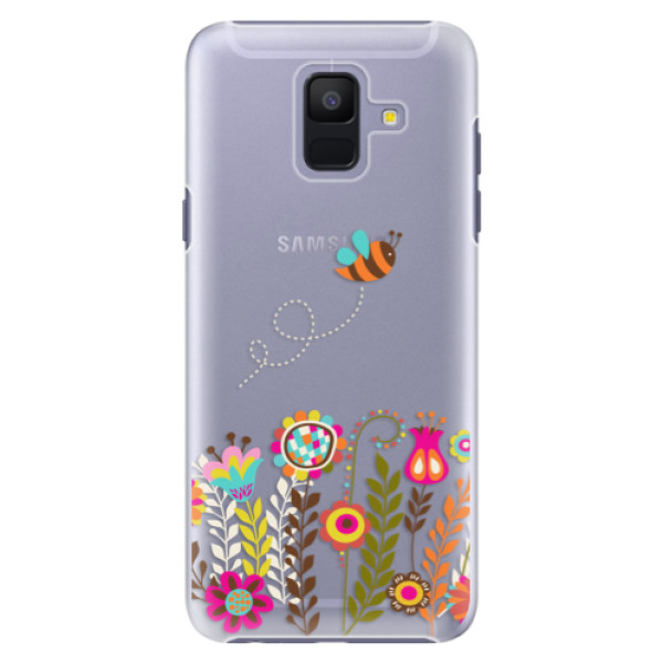 Plastové puzdro iSaprio - Bee 01 - Samsung Galaxy A6