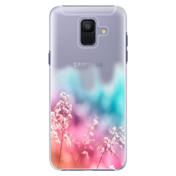 Plastové puzdro iSaprio - Rainbow Grass - Samsung Galaxy A6