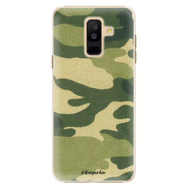Plastové puzdro iSaprio - Green Camuflage 01 - Samsung Galaxy A6+