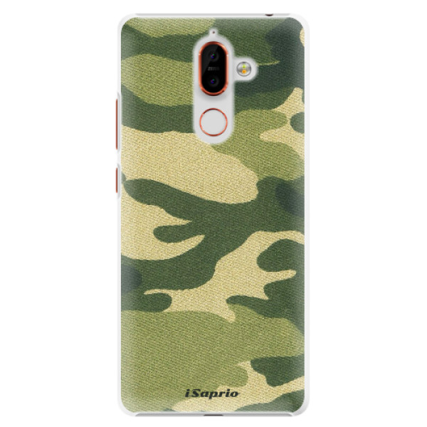 Plastové puzdro iSaprio - Green Camuflage 01 - Nokia 7 Plus
