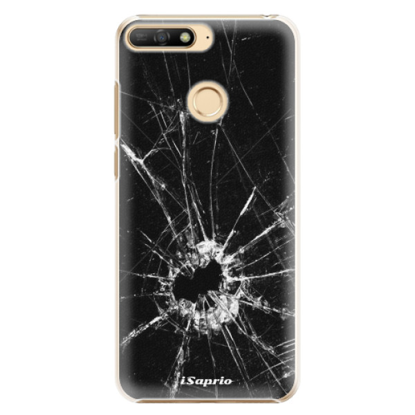 Plastové puzdro iSaprio - Broken Glass 10 - Huawei Y6 Prime 2018