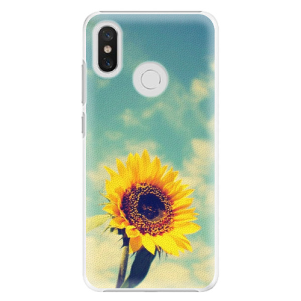 Plastové puzdro iSaprio - Sunflower 01 - Xiaomi Mi 8