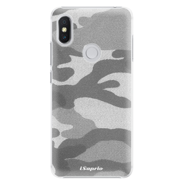 Plastové puzdro iSaprio - Gray Camuflage 02 - Xiaomi Redmi S2