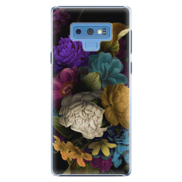 Plastové puzdro iSaprio - Dark Flowers - Samsung Galaxy Note 9