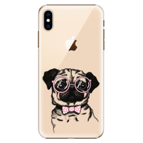 Plastové puzdro iSaprio - The Pug - iPhone XS Max