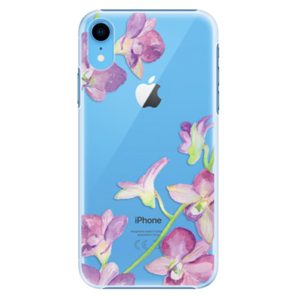 Plastové puzdro iSaprio - Purple Orchid - iPhone XR